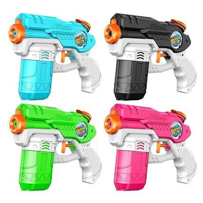 Water Guns for Kids and Adults, 4 Pack Super Squirt Blaster 220cc High Capacity Soaker Long Range Outdoor Summer Beach Pool Backyard Water Toys