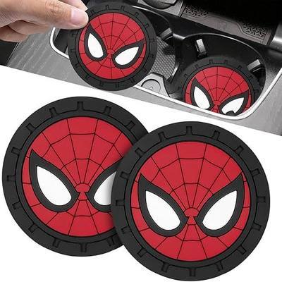 Cup Holder Insert Coaster for Marvel Spiderman Fans,Anti Slip Car Cup Coaster Interior Accessories