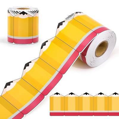 65FT Bulletin Board Borders - Pencil Trim for Classroom Boarders | 65ft pencil border trim, versatile for bulletin boards, corkboards, whiteboards, fits classroom, homeschool