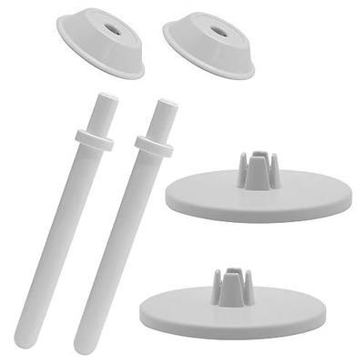 ZhXu Shuo 6 PCS Spool Pin and Cap Set Sewing Machine Replacement Parts with Small Large Spool Covers Vertical Thread Holder Fits for Singer Viking
