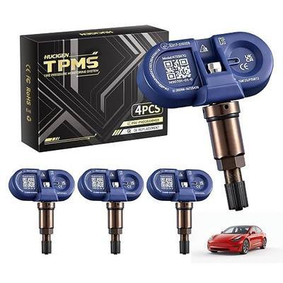 Upgraded Tesla BLE TPMS Sensor for Model Y 2020–2026, Model 3 2021–2026, Model S and Model X 2022–2026, OE Replacement 1490701-01-B, 1490701-00-B, 1490701-01-C, 4 Pack