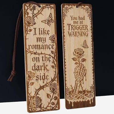 Dark Romance Bookmarks Merch Gifts, Bookish Merch Gifts, Book Lover Gifts for Women (Dark Romance)