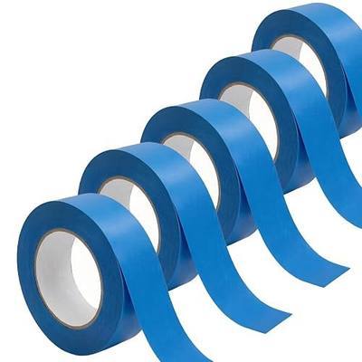 Blue Tape, Premium Painters Tape, Masking Tape, No Residue, Easy Removal, Paint Tape for Multi-Purpose, Painting, Painter's, DIY Crafts Arts, 5 Rolls,0.94IN (22yd*5=110yd) Decoration Labeling