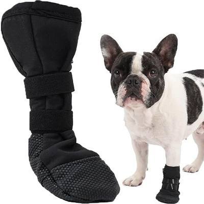 Nanaki Breathable Dog Recovery Boot for Injured Paw,Waterproof Dog Booties | Dog Boot to Prevent Licking Biting and Keep Clean,Adjustable Shoe Paw Wound Protectors For Dogs,Foot Cover for Hot Pavement,M