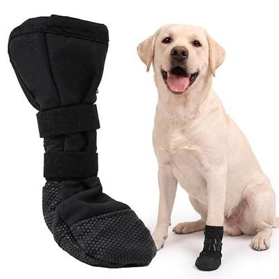 Nanaki Breathable Dog Recovery Boot for Injured Paw,Anti-Slip Dog Booties | Dog Boot to Prevent Licking Biting and Keep Clean,Adjustable Shoe Paw Wound Protectors For Dogs,Foot Cover for Hot Pavement,L