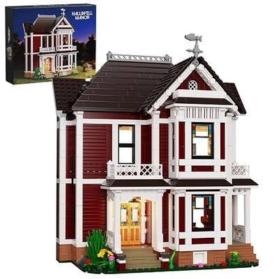 Charm Magic House Halliwell Manor Horror House Building Set, Family Movie Witch House Blocks Toy Kit Compatible with Lego, Gift Decor and Collectible Set for Adult Women