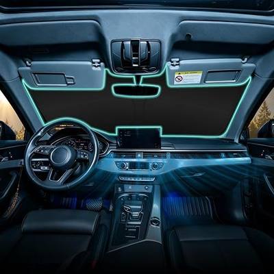 Car Windshield Sun Shade for Toyota RAV4 2019-2026 | Custom Fit RAV 4 Sunshade Car Front Window Shade Foldable Sun Visor Sun Cover Accessories - Blocks Heat & UV Rays Keep Cooler
