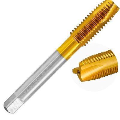 M12 X 1.75 Spiral Point Metric Thread Tap,M12 X 1.75mm M2 HSS Right Hand Thread Milling Tap for Stainless Steel and Metal