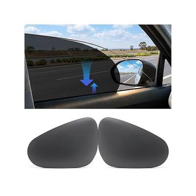 Car Window Shade Static Cling, Roll Windows Down for Driver, 2 Pack | Car Window Covers with 99% UV Block | No Glue No Residue |Driver Protection, Car Shades for Side Windows, Fit for Most Cars