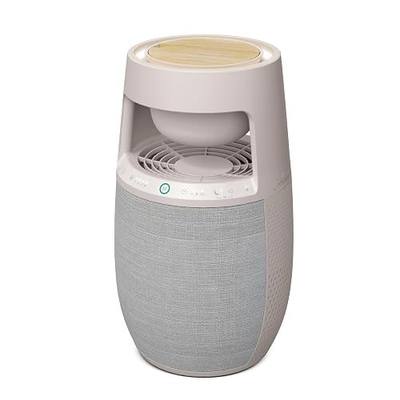 Homedics Natura Air Purifier for Home 975 Sq Ft Bedroom & Office, True HEPA Air Cleaner with Activated Carbon Air Filter, Smart Air Quality Sensor, Auto Mode, Sleep Mode, Timer, Odor Reducer