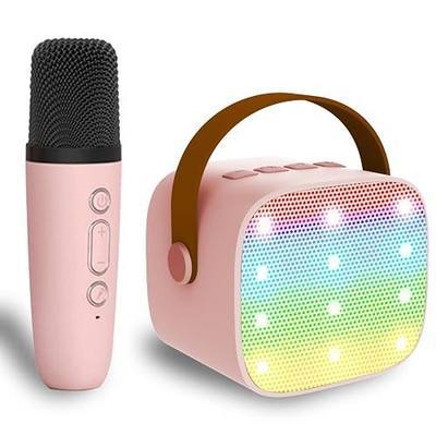 Mini Karaoke Machine for Kids & Adult, 4-12 Years Old Girls Christmas Birthday Gift, Karaoke Toys Gifts for Girls Ages 4, 5, 6, 7, 8, 9, 10, 12 +Year Old Birthday Party