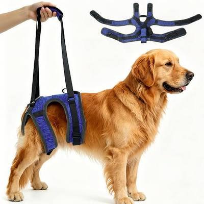 Snugrance Dog Sling for Large Dogs Hind Leg Support, Adjustable Lift Harness for Senior Canine, Elderly Dogs Mobility Aid Carrier for Weak Disabled Injured Arthritis ACL Recovery Back Legs (XL)