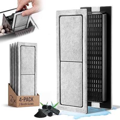 4 Pack Replacement Carbon D Filter Cartridges Compatible with Imagitarium | Replacement Carbon Filters Compatible with Imagitarium Fish Tank - Remove Impurities from Water