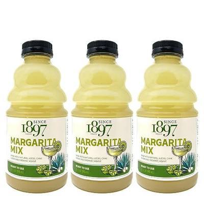 Since 1897 Margarita Mix, 32 Fl Ounce, Pack of three - Classic Premium Margarita with Lime, Lemon and Organic Agave