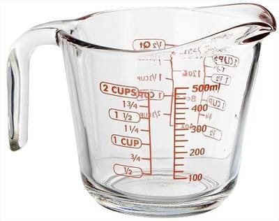 Glass Measuring Cup, 2 Cup,16 fl oz
