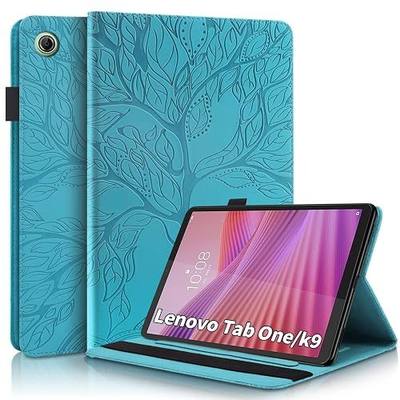 Case for Lenovo Tab One / K9 8.7 Inch 2025 Case(TB305XU/TB305FU),Premium PU Leather Multi-Viewing Angles Cover with Card Slots Protective Cases for Lenovo Tab K9,Blue