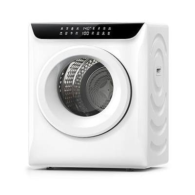Clothes Dryer for Clothes, 8 Drying Modes, 1400W Dryer, Upgraded Capacity, Dryers for Laundry, Clothes Dryer with Exhaust Hose for Apartments, Dorm, Home, White