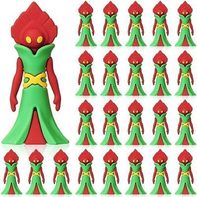Chunful Mini Flatwoods Monster Figurines Tiny Flatwoods Monster Figures Small Cryptid Horror Statue Gag Gift for Collectibles Cake Window Desktop Decor School Prizes Hide Seek Birthday Gifts(25 Pcs)