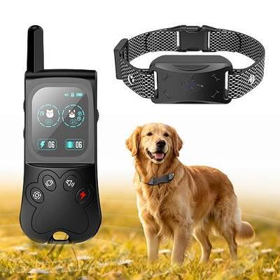 Wireless Dog Fence System, Training Dog Collar with Remote Control, 2-in-1 Electric Dog Fence Supports 180 Days of Standby, Pet Perimeter Containment System for 1 Dog