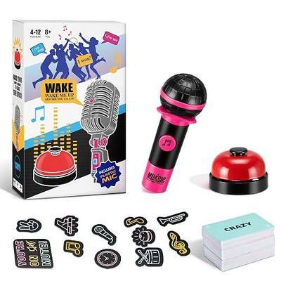 Party Game-Ultimate Music Trivia Challenge for 4-12 Players,New Music Version of Family Card Game,125 Lyric Cards,Microphone & Games Board,Perfect for Adults & Music Lovers Games Night