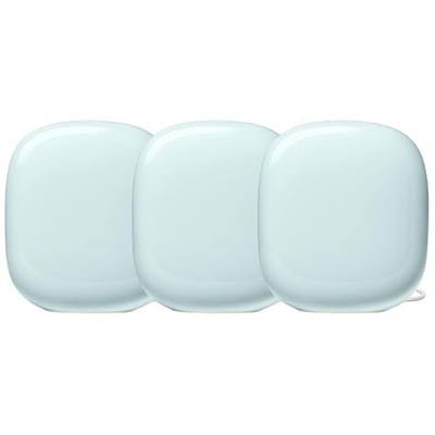 Google Nest WiFi Pro - Wi-Fi 6E - Reliable Home Wi-Fi System with Fast Speed and Whole Home Coverage - WPS - Mesh Router - Non-Retail Packaging - 3 Pack - Fog