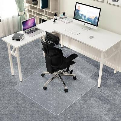 Heavy Duty Chair Mat for Carpet,36"x48",2.2mm,Office Floor Mat for Carpeted Floors,Under Desk Mat for Low Pile Carpet,Mat for Office Chair on Carpet