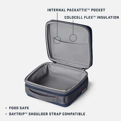 YETI Daytrip 3L Insulated Soft Cooler Lunch Box, Royal Blue