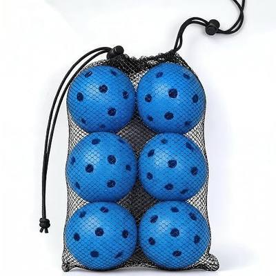 6 Pack Plastic Baseballs for Hitting & Batting Practice, Lightweight Hollow Training Baseballs with Limited Flight, Durable Practice Balls for Pitching, Throwing, Indoor & Outdoor Baseball Training