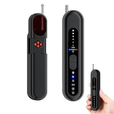 Hidden Camera Detector Spy Camera Finder Upgraded RF Signal Scanner Bug Detector GPS Tracker Detector Listening Device Finder Portable Privacy Protector for Hotel Travel Home Office Airbnb Bathroom