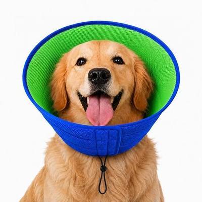 Soft Dog Cone Recovery Collars & Cones After Surgery for XLarge Dogs | Adjustable Breathable Dog Cone Collar,Protect Pets from Licking Wounds,Soft and Comfortable, Reduce Anxiety(XL)