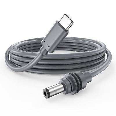 Starlink Mini USB C Cable 6.5FT/2M USB C to DC Power Cable 100W Starlink Mini Type C Power Cord 18AWG Replacement USB Type C to DC Power Cable Compatible with Power Supply 100W+ PD Source Waterproof