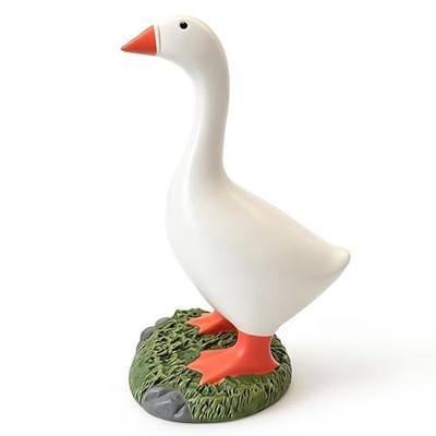 Magnetic Goose 7 Inchs , Desk Goose Key Holder Decoration for Entryway