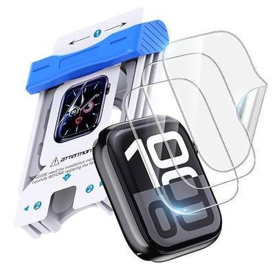 3Pcs for Apple Watch Series 11 Screen Protector 42mm/Series 10 42mm | Not Glass, Ultra-thin, Soft EPU Film, Easy Install, Self-Healing, Anti-Scratch, Bubble Free, HD Clear, iWatch Accessories