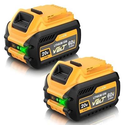 Bonacell 2Pack 9.0Ah Replacement for Dewalt 20V 60V Flexvolt Battery Compatible with Dewalt 20 Volt Max Battery DCB112 DCB609 DCB606 DCB612 DCB200 DCB201 DCB203 DCB204 Series Cordless Power Tools