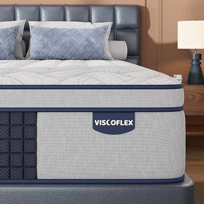 Firm King Mattress 12 Inch - Hybrid Mattress for Extra Back and Lumbar Support - 365 Nights Trial & 10 Years Warranty - Upgrade Pocket Springs Bed Mattress in a Box with Cooling Gel Comfort Foam
