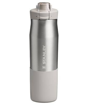 STANLEY Vitalize™ Tempo Bottle 24 oz, Lightweight Water Bottle, Stainless Steel Ash