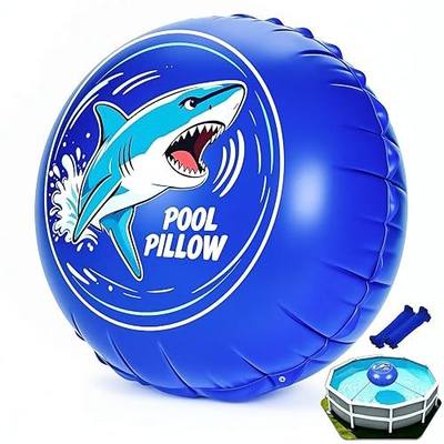 Winter Pool Pillows for Above Ground Pool Closing | 50 FT Rope Included, Thickened PVC Air Pillow, Cold-Resistant & Leak-Proof, Pool Closing Kit Balloon for Winterizing