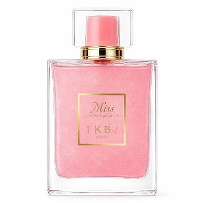 Miss Blooming Bouquet Perfume for Women, 3.4 Fl Oz Eau de Toilette Spray, Fresh Floral Fragrance with Mandarin, Peony & White Musk, Soft Clean Feminine Scent for Daily Wear & Gift