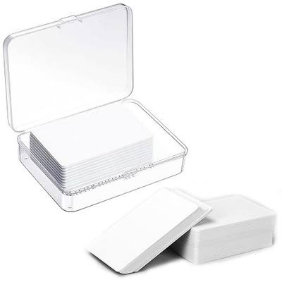 Origin-Joy 200 PCS NFC Cards, NTAG215 Blank Waterproof 85.5 x 54mm NFT Chips, Programmable & Rewritable, Compatible with Amiibo, TagMo, iOS & Android Devices (White)