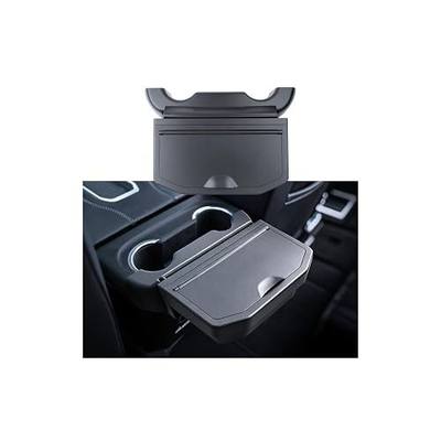 For Center Console Rear Armrest Organizer Tray with Magnetic Cover Compatible with 2021-2026 Chevy Tahoe Suburban&GMC Yukon