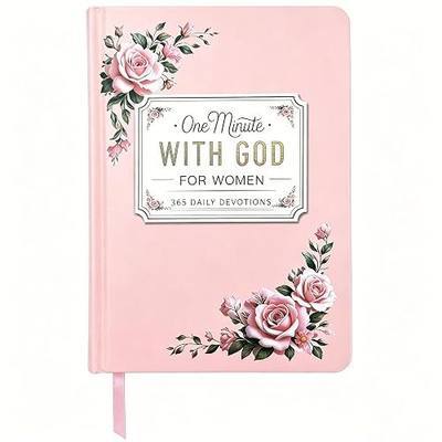 One Minute With God for Women: 2026 Women's Daily Devotional & Prayer Journal - Devotional Book with Bible Verses & Daily Reflections, Faith-Based Guided Journal for Women
