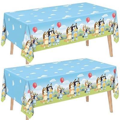 Bluey Tablecloth 2-Pack | Officially Licensed Bluey Birthday Decorations