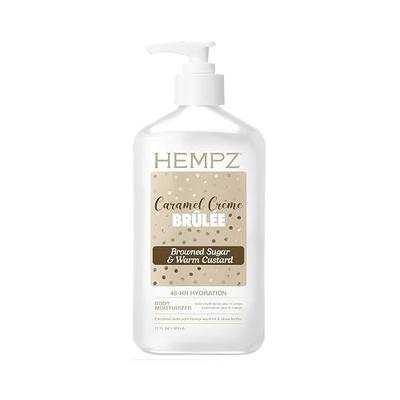 Hempz Caramel Crème Brulee Body Lotion, Vanilla Caramel Scented Hydrating Lotion for Dry Skin with Hemp Seed Oil & Shea Butter, 17 fl oz