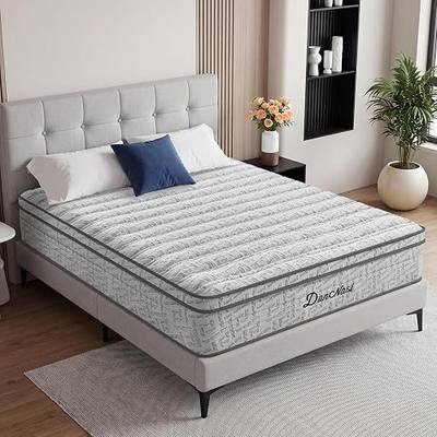 Full Size Mattress, 12 Inch Gel Memory Foam Hybrid Double Bed Mattress, Medium Firm Full Matress with Individual Pocket Spring - Pressure Relief, Motion Isolation, Cool Sleep, Double Mattres