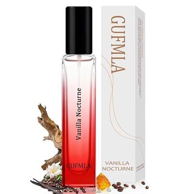 Pheromone Perfume for Women, Amber Vanilla Perfume, Vanilla Nocturne Elixir Long Lasting Women's Cologne, Travel Size Perfume Spray 0.51 Fl Oz (Pack of 1) / 15ml