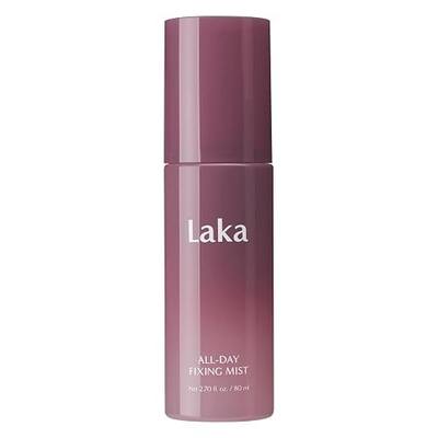 Laka All-Day Fixing Mist | 24-Hour Wear, Waterproof, Sweat-proof, Touchproof | Hydrating Smooth Finish | 2.70 fl. oz