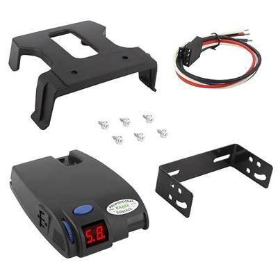 Trailer Brake Controller Kit, Proportional Electronic Brake Control for Pickup Trucks, Compatible with Ford, GM, Chevy, Dodge, RAM, Toyota and More, Compatible with Tekonsha 90160 Primus IQ
