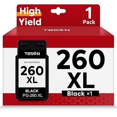 260XL Black Ink Cartridges Replacement for Canon 260 PG-260XL PG-260 XL | for TS6400 TS6420 TS6420a TR7000 TR7020 TR7020a TS5300 TS5320 Printer Ink Cartridge High Yield 1-Pack Black