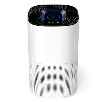 Electactic H13 HEPA Air Purifier for Home Filtration, Air Quality Sensor & Auto Mode, 24dB Quiet Sleep Mode, 3 Speeds, Touch Control, Timer, 360° Air Intake Large Covers Room up to 1110 Ft², White