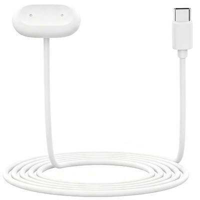 Kissmart Charger for Google Fitbit Air Screenless Activity Tracker (White) | Replacement Magnetic USB-C Charging Cable with 3.3ft/1m Cord for Fitbit Air